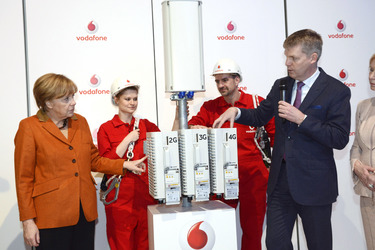 CeBIT Eröffnungsrundgang der Kanzlerin, Hannover