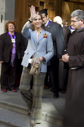 Prinzessin Elena beim traditionellen 'Thanksgiving to Medinaceli's Christ', Madrid
