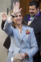 Prinzessin Elena beim traditionellen 'Thanksgiving to Medinaceli's Christ', Madrid