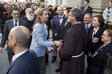 Prinzessin Elena beim traditionellen 'Thanksgiving to Medinaceli's Christ', Madrid