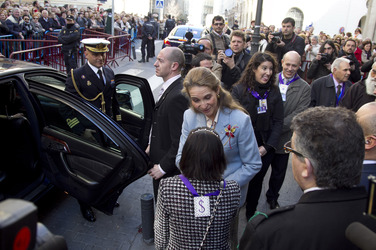 Prinzessin Elena beim traditionellen 'Thanksgiving to Medinaceli's Christ', Madrid