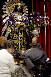 Prinzessin Elena beim traditionellen 'Thanksgiving to Medinaceli's Christ', Madrid