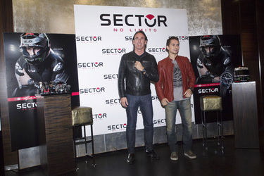 Jorge Lorenzo die Sector Uhren Collection, Madrid