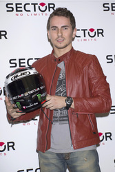 Jorge Lorenzo die Sector Uhren Collection, Madrid