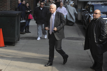 John McCain bei der 'Late Show with David Letterman', New York