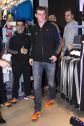 Gareth Bale präsentiert die Adizero f50 Boots by Adidas, Madrid