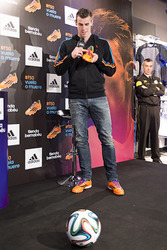 Gareth Bale präsentiert die Adizero f50 Boots by Adidas, Madrid
