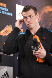 Gareth Bale präsentiert die Adizero f50 Boots by Adidas, Madrid