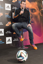 Gareth Bale präsentiert die Adizero f50 Boots by Adidas, Madrid