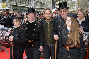 'Die schwarzen Brüder' Premiere, Essen
