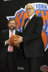 Phil Jackson ist neuer Team President der New York Knicks, New York