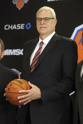 Phil Jackson ist neuer Team President der New York Knicks, New York