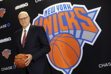 Phil Jackson ist neuer Team President der New York Knicks, New York