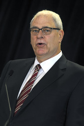 Phil Jackson ist neuer Team President der New York Knicks, New York