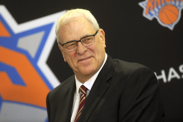 Phil Jackson ist neuer Team President der New York Knicks, New York