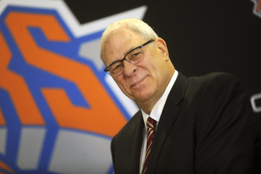 Phil Jackson ist neuer Team President der New York Knicks, New York