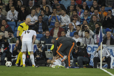 UEFA Champions League Match Real Madrid vs. Schalke 04, Madrid