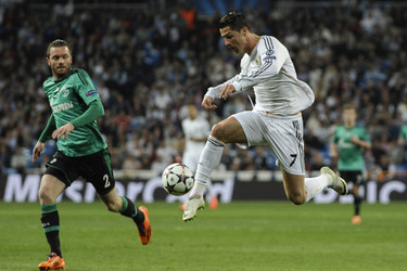 UEFA Champions League Match Real Madrid vs. Schalke 04, Madrid