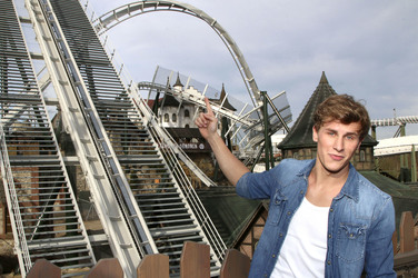 Wing Coaster 'Flug der Dämonen' Eröffnung, Soltau