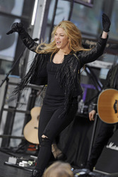 Shakira live bei NBC 'Today', New York