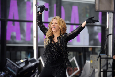 Shakira live bei NBC 'Today', New York
