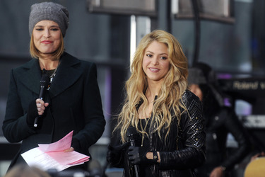 Shakira live bei NBC 'Today', New York