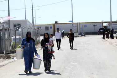 Camp für syrische Bürgerkriegsflüchtlinge in Domiz
