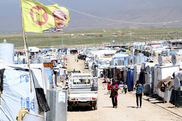 Camp für syrische Bürgerkriegsflüchtlinge in Domiz