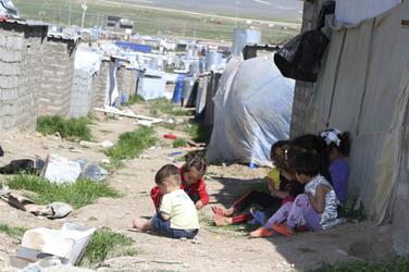 Camp für syrische Bürgerkriegsflüchtlinge in Domiz
