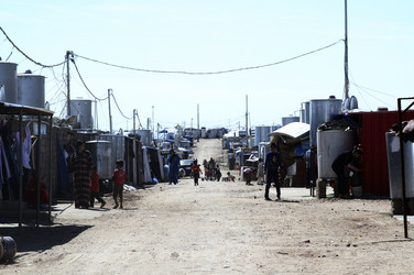 Camp für syrische Bürgerkriegsflüchtlinge in Domiz