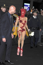 Lady Gagaa Ankunft am Roseland Ballroom, New York
