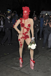 Lady Gagaa Ankunft am Roseland Ballroom, New York