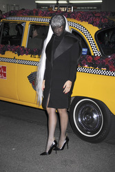 Lady Gaga bei der Ankunft am Roseland Ballroom, New York