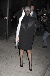 Lady Gaga bei der Ankunft am Roseland Ballroom, New York