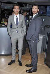 'The Return of the First Avenger' Schauspieler läuten die NYSE Opening Bell, New York