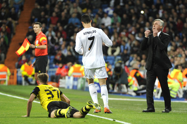 Champions League Match Real Madrid vs. Borussia Dortmund, Madrid
