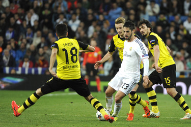 Champions League Match Real Madrid vs. Borussia Dortmund, Madrid