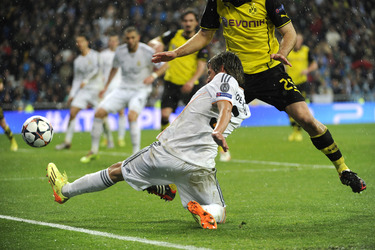 Champions League Match Real Madrid vs. Borussia Dortmund, Madrid