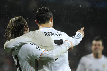 Champions League Match Real Madrid vs. Borussia Dortmund, Madrid