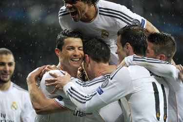 Champions League Match Real Madrid vs. Borussia Dortmund, Madrid