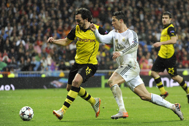 Champions League Match Real Madrid vs. Borussia Dortmund, Madrid