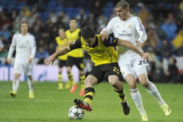 Champions League Match Real Madrid vs. Borussia Dortmund, Madrid