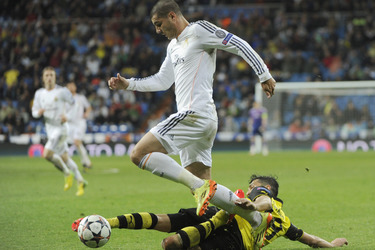 Champions League Match Real Madrid vs. Borussia Dortmund, Madrid