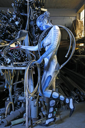 Schlosserei / Metalworking Bodypainting