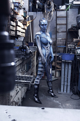 Schlosserei / Metalworking Bodypainting