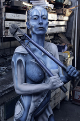 Schlosserei / Metalworking Bodypainting