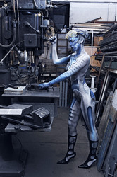 Schlosserei / Metalworking Bodypainting