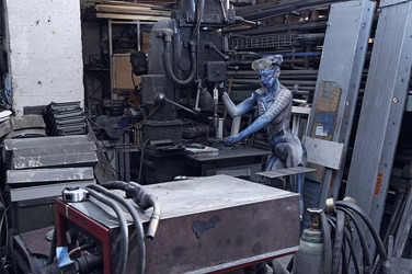 Schlosserei / Metalworking Bodypainting