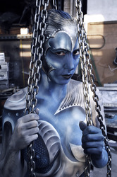 Schlosserei / Metalworking Bodypainting