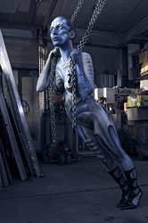 Schlosserei / Metalworking Bodypainting